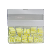 Soft Gel Tips White Square – 500pcs | Classic Nail Extension Tips for Salon & Home
